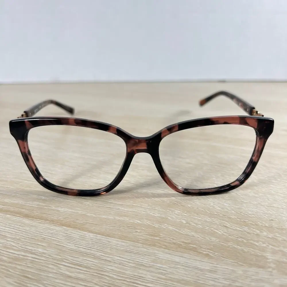 Michael Kors MK8018 Sabina IV Eyeglasses Pink Tortoise Chain Link 52-15-135